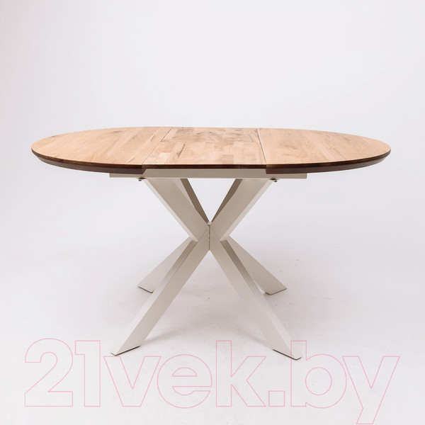 Обеденный стол ОКА Раунд раздвижной d110-150x75