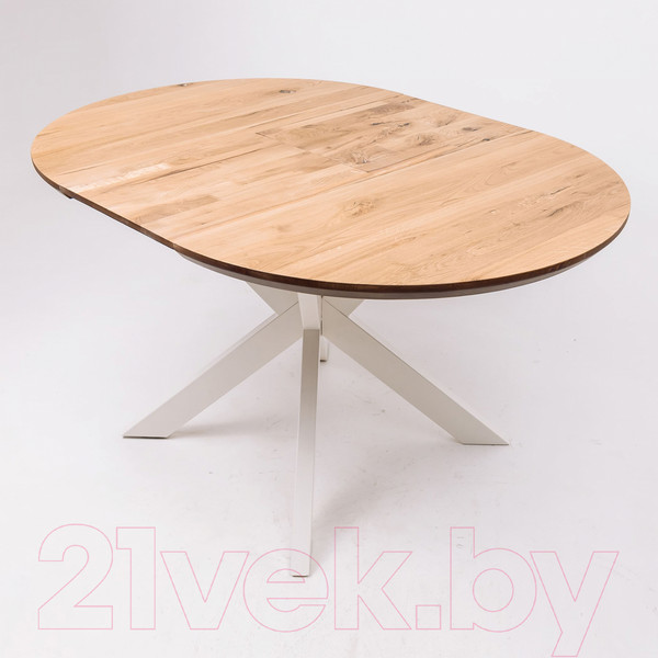 Обеденный стол ОКА Раунд раздвижной d110-150x75