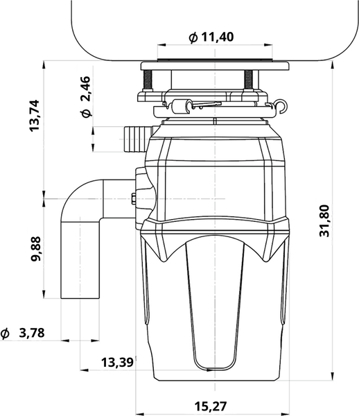 Измельчитель отходов Arfeka FWD MAX