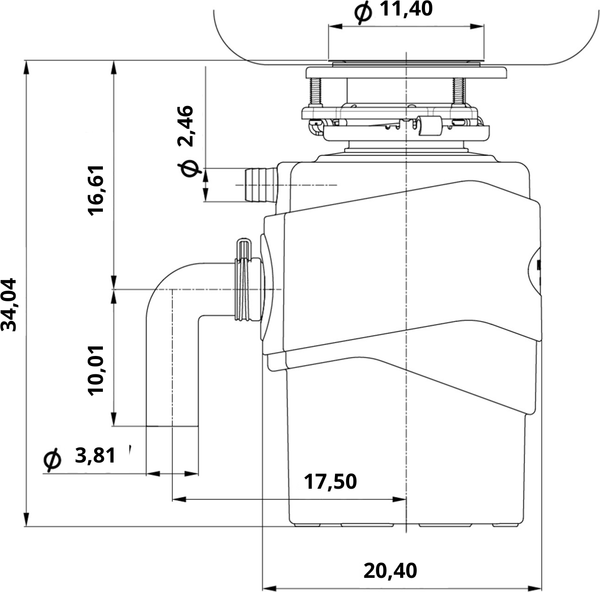 Измельчитель отходов ZORG Premium FWD Max