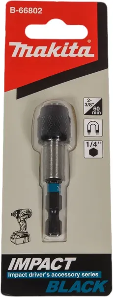 Держатель бит Makita Impact Black 60мм / B-66802