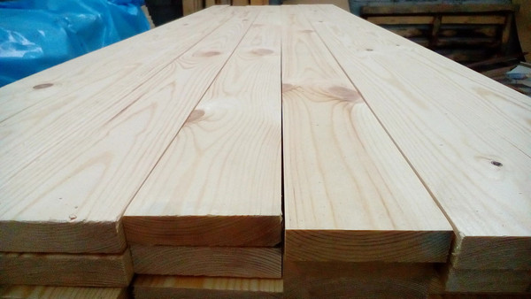 Доска Альфалес Сухая строганная эконом 20x90x1000