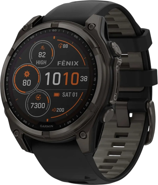 Умные часы Garmin Fenix 8 Sapphire Solar 47mm / 010-02906-11 - фото