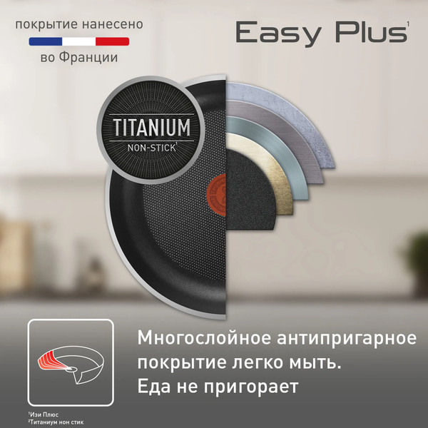 Сковорода Tefal Easy Plus 04237128