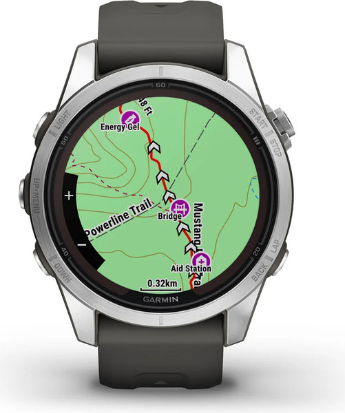 Умные часы Garmin Fenix 7S Pro Solar 42mm / 010-02776-01