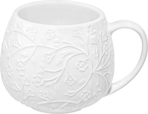 Кружка Elan Gallery Веточки-цветочки / 950349