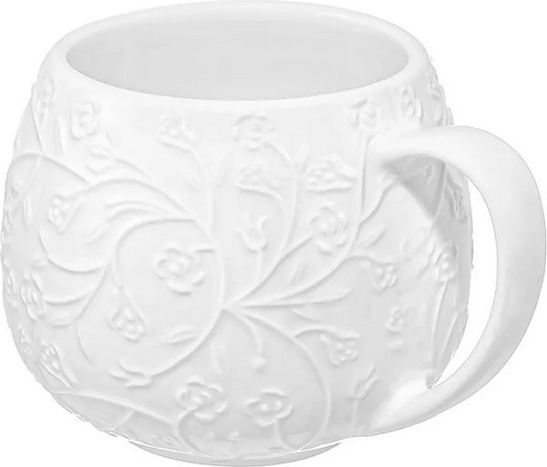 Кружка Elan Gallery Веточки-цветочки / 950349