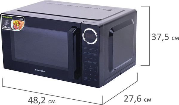 Микроволновая печь Brasson MW2390D-6BL / 454980
