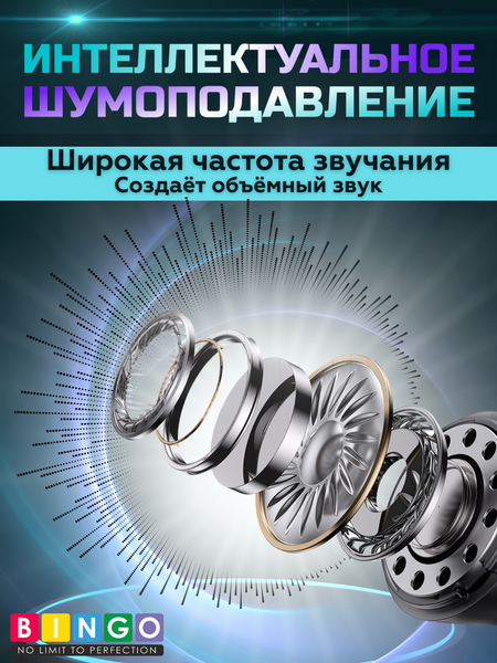 Беспроводные наушники Bingo K50