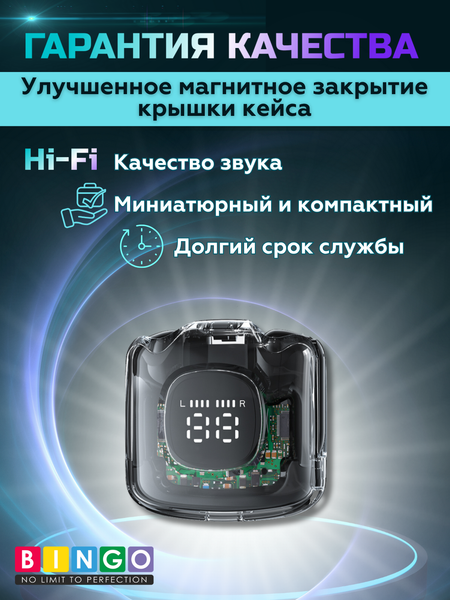 Беспроводные наушники Bingo TM60