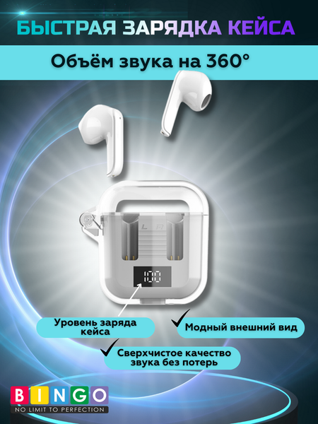 Беспроводные наушники Bingo TM90