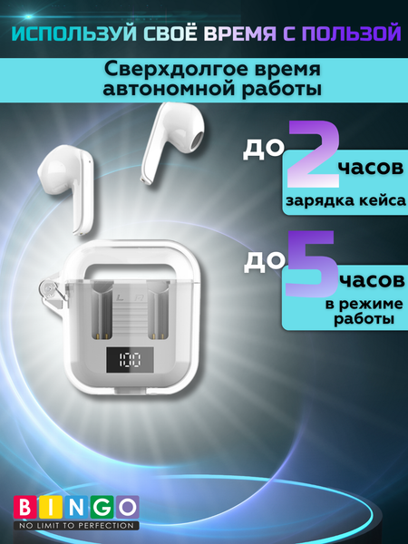 Беспроводные наушники Bingo TM90