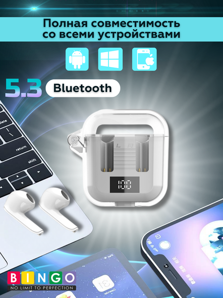 Беспроводные наушники Bingo TM90