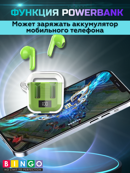 Беспроводные наушники Bingo TM90