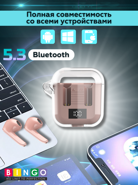 Беспроводные наушники Bingo TM90