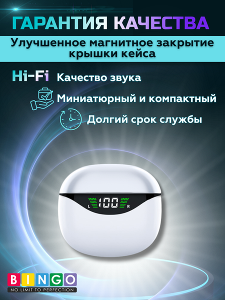 Беспроводные наушники Bingo VT-G40