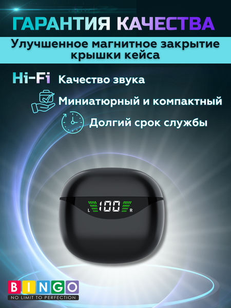Беспроводные наушники Bingo VT-G40