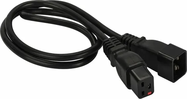 Кабель Lanmaster LAN-PP19L/20-1.0-BK - фото