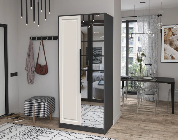 Шкаф Интерлиния Концепт КТ-Ш2з Деко