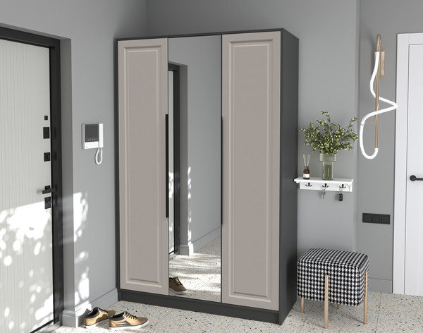 Шкаф Интерлиния Концепт КТ-Ш3з Деко