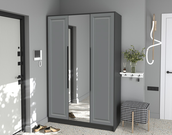 Шкаф Интерлиния Концепт КТ-Ш3з Деко