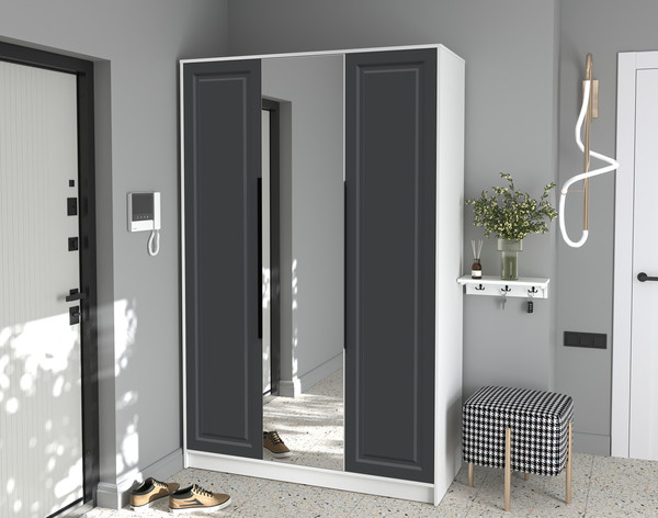 Шкаф Интерлиния Концепт КТ-Ш3з Деко