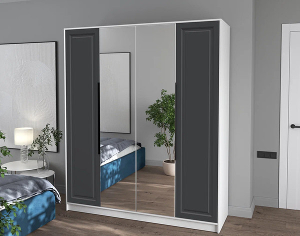 Шкаф Интерлиния Концепт КТ-Ш4з Деко