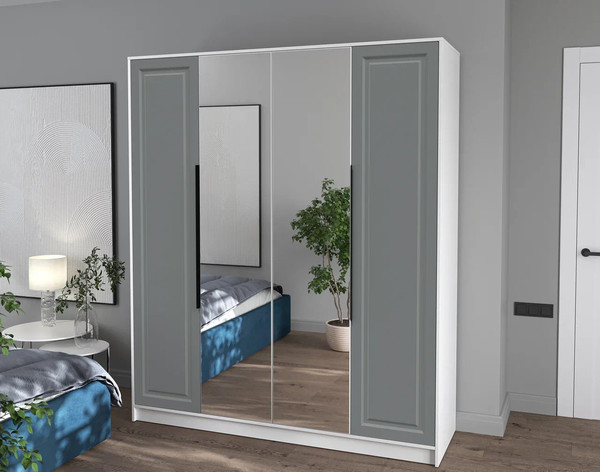 Шкаф Интерлиния Концепт КТ-Ш4з Деко