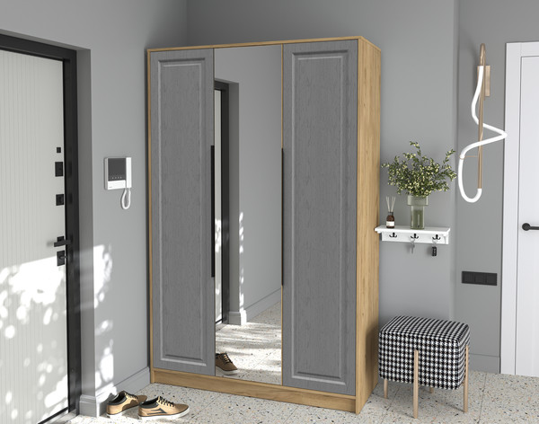 Шкаф Интерлиния Концепт КТ-Ш3з Деко