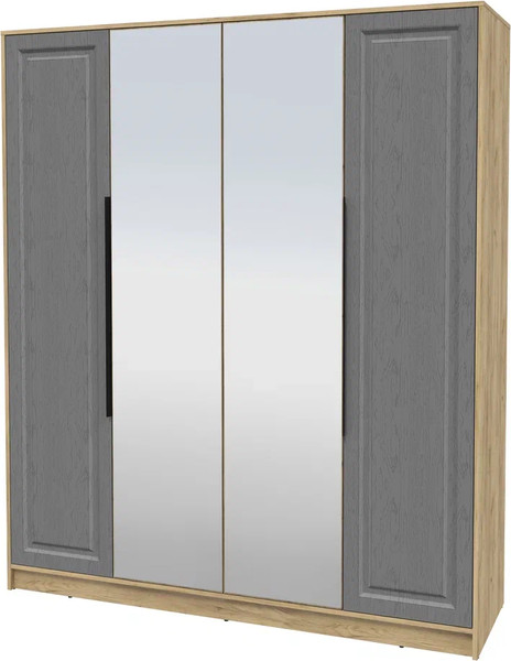 Шкаф Интерлиния Концепт КТ-Ш4з Деко - фото