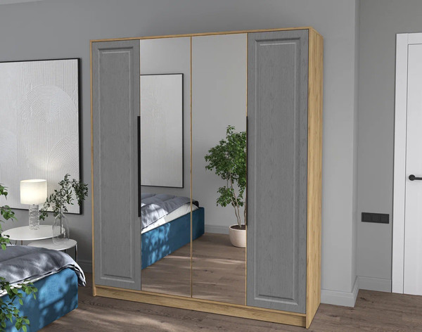 Шкаф Интерлиния Концепт КТ-Ш4з Деко