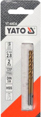 Набор сверл Yato YT-44634 - фото