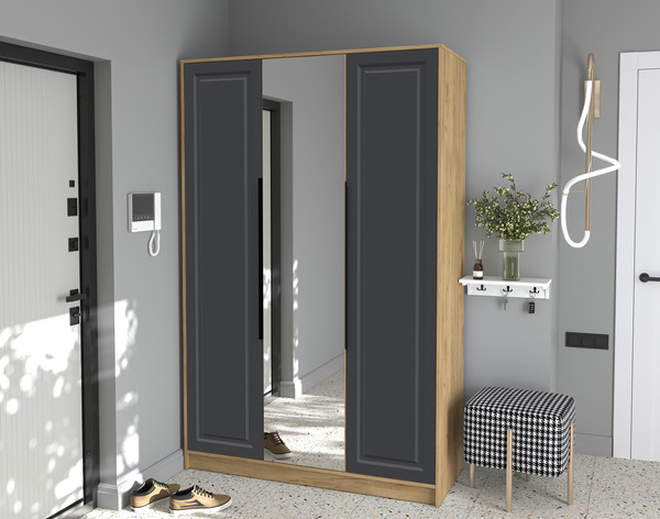 Шкаф Интерлиния Концепт КТ-Ш3з Деко