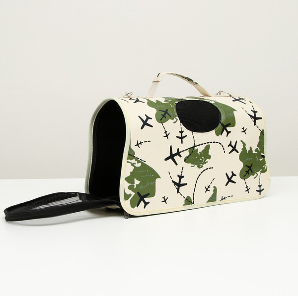 Сумка для животных Sima-Land Самолеты / 4777618