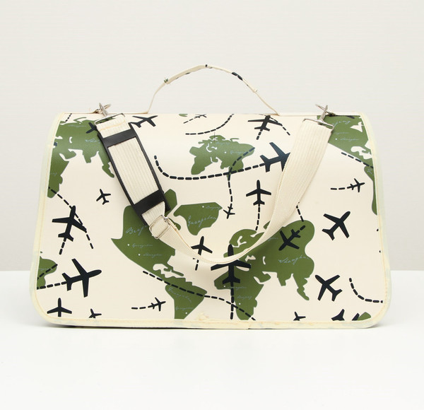 Сумка для животных Sima-Land Самолеты / 4777618