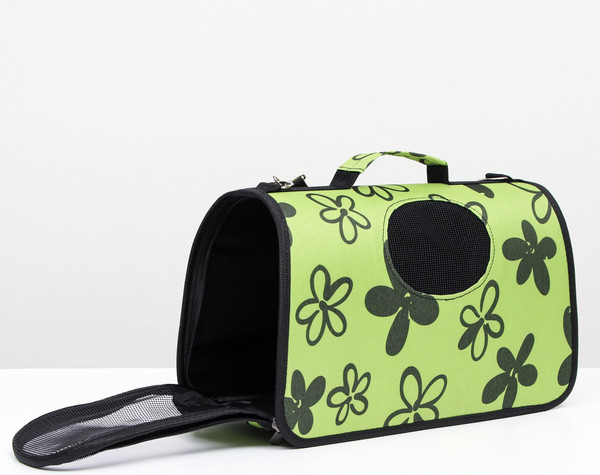 Сумка для животных Sima-Land Цветы / 6971596