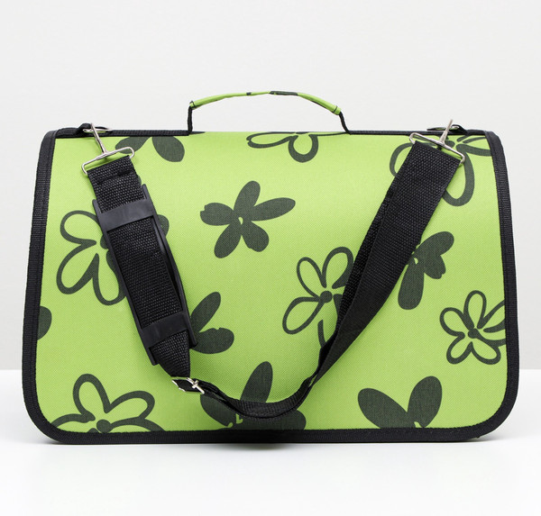 Сумка для животных Sima-Land Цветы / 6971596