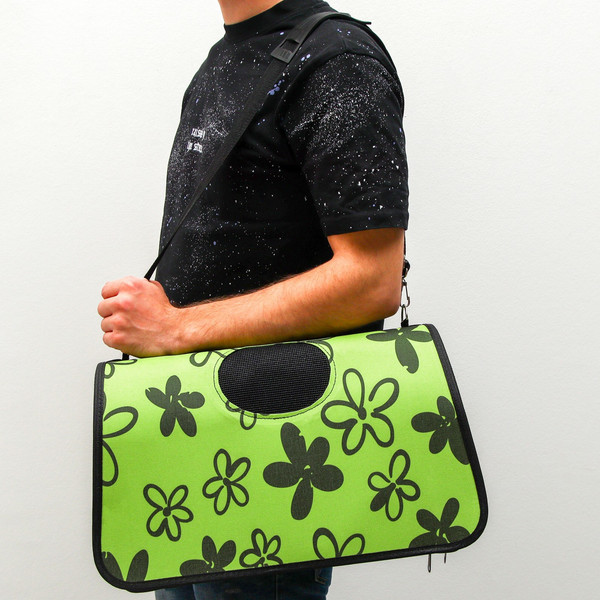 Сумка для животных Sima-Land Цветы / 1523621