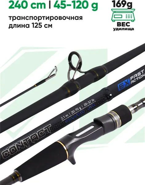 Удилище MAXIMUS Contact Pelagic Jig 24XXH / MJCCN24XXH