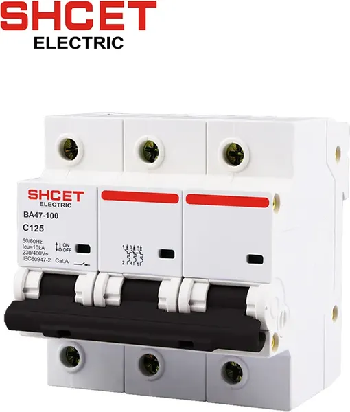 Выключатель автоматический SHCET 47-100 3Р 100А (10kA) хар.D / S0000309 - фото