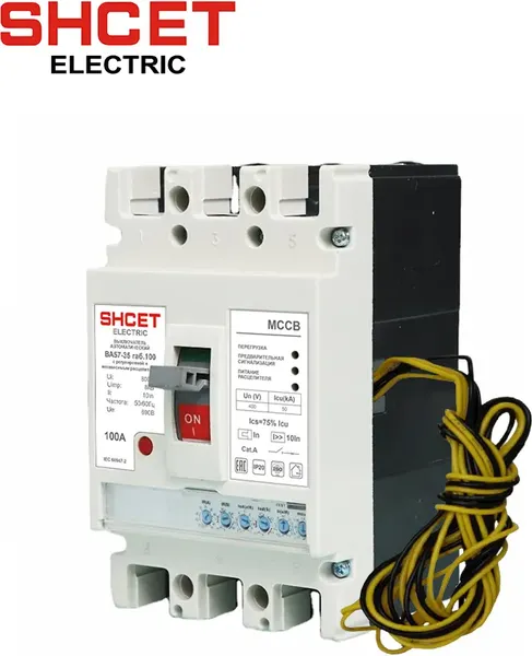 Выключатель автоматический SHCET 57-35 3Р 100А 50kA / S0003705 - фото