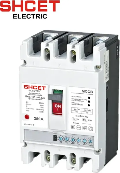 Выключатель автоматический SHCET 57-35 3Р 200А 50kA / S0000576