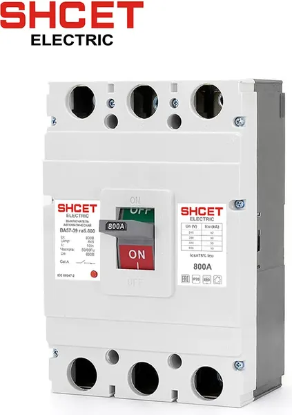 Выключатель автоматический SHCET 57-39 3Р 800А 42kA / S0000619 - фото