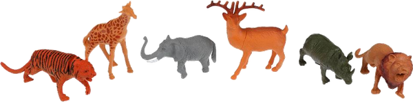 Набор фигурок игровых Рассказы о животных Животные африки / 835В - фото
