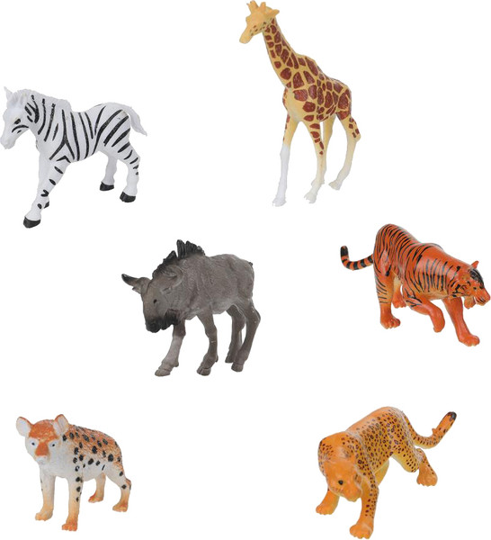 Набор фигурок игровых Рассказы о животных Дикие животные / YG97747-R - фото