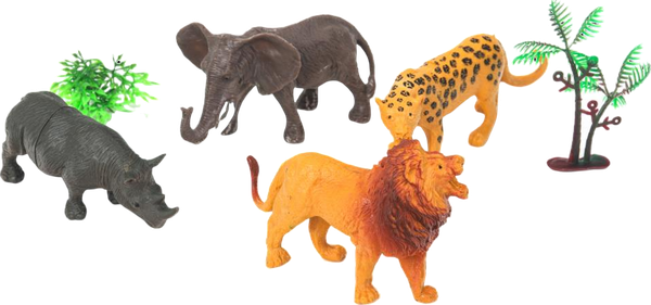 Набор фигурок игровых Рассказы о животных Дикие животные / 2304Z0115-R1 - фото