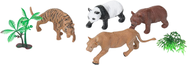 Набор фигурок игровых Рассказы о животных Дикие животные / 2304Z0115-R2 - фото