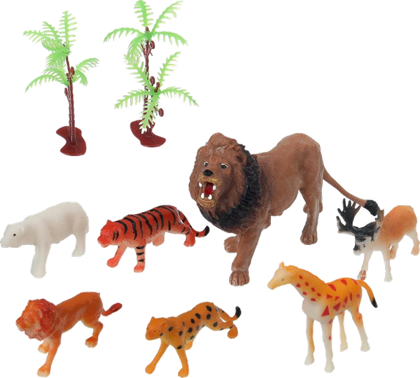 Набор фигурок игровых Рассказы о животных Дикие животные / ZY1452406-R - фото