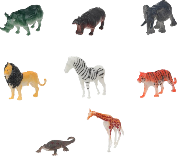 Набор фигурок игровых Рассказы о животных Дикие животные / 2203Z0003-R - фото