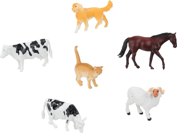 Набор фигурок игровых Рассказы о животных Домашние животные / YG97751-R - фото